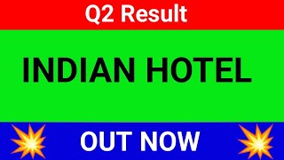 IHCL Q2 result 2025  IHCL Hotel Q2 result today  Indian hotel results today  Indian Hotel share [upl. by Ybeloc]