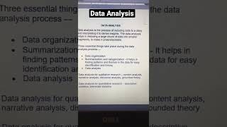 Data Analysis  Research Methods research dataanalysis ugcnet researchmethodology [upl. by Jonathon326]