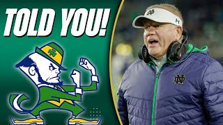 Notre Dame Was RIGHT About Brian Kelly All Along [upl. by Mclyman]