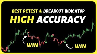 Best Retest And Breakout Indicator With High Accuracy [upl. by Inod628]