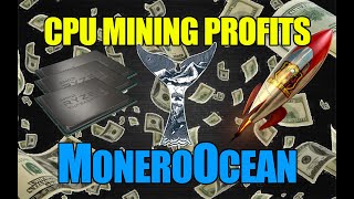 MoneroOcean CPU MINING PROFITS  Bear Run Mining Is Looking GOOD [upl. by Selig]