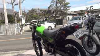 カワサキ・スーパーシェルパ Kawasaki KL250G KL250H Super Sherpa [upl. by Tomkin]