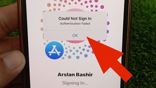 Could Not Sign In To Apple ID Authentication Failed Error [upl. by Rustice579]