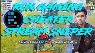 Satan Games and Ron Gaming  Mayur Gaming in same match fight or meetup Stream sniper or cheater [upl. by Ynettirb]