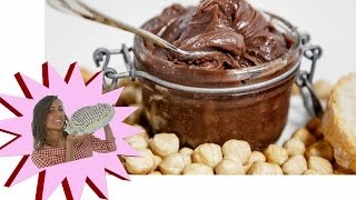 Crema Spalmabile alle Nocciole  Tipo Nutella Fatta in Casa  Le Ricette di Alice [upl. by Oilime]