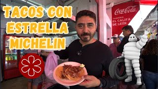 Tacos con ESTRELLA MICHELIN 🌮 Califa De León [upl. by Melcher]