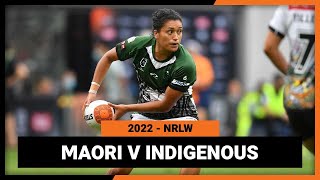 NRLW All Stars  Māori v Indigenous  Full Match Replay  2022 [upl. by Dympha]