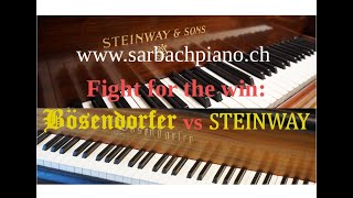 Steinway 170 vs Bösendorfer 170 [upl. by Reerg109]