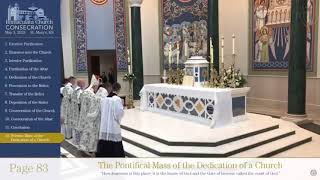 The Immaculata Hymn  Immaculata Church Consecration Saint Marys Kansas [upl. by Icrad166]