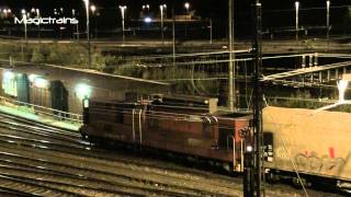 Rangierbahnhof in der Nacht Dieselsound und Bauwagenservice [upl. by Lazaruk]