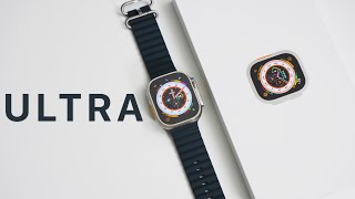 Apple Watch Ultra Unboxing Setup and First Look [upl. by Missy359]