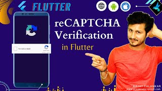 Flutter recaptcha verification  Im not a robot captcha in flutter app [upl. by Nord]