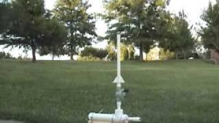 Air Powered PVC Rocket [upl. by Sweyn]