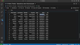 618 Python  Pandas  Operaciones sobre Columnas python [upl. by Araas122]