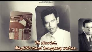 quotAwit Para Kay Apostolquot by Sis Joy Grace Manese Instrumental [upl. by Coit23]