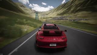 Porsche 911 GT3 Straight Pipe on Transfagarasan  Assetto Corsa [upl. by Teufert]