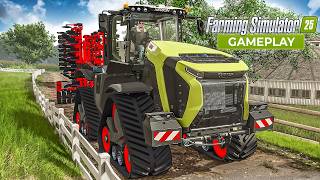 LS25 Gameplay Preview mit neuen Maschinen Effekten und der AsiaKarte im FARMING SIMULATOR 25 22 [upl. by Icat]