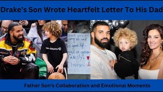 Drakes Son Adonis Wrote Emotional Note For His Dad latestcelebritynews drake drakeson music [upl. by Ahsinyt]