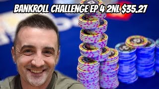 Bankroll challenge episode 4 2nl 20 to 1000  Harpooning whales Bank roll at 3527 [upl. by Drarej]