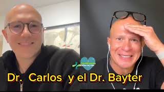 Dr Carlos Jaramillo y el Dr Jorge Bayter Compartiendo experiencias [upl. by Ydarg707]