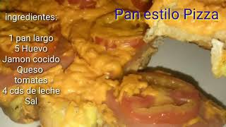 Receta deliciosa y económica PARECE PIZZA pero NO lo es 😋😋 [upl. by Reizarf257]