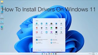 How To Install Drivers On Windows 11  Step By Step [upl. by Rico]