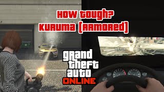 How tough Kuruma Armored GTA 5 Online [upl. by Arva]