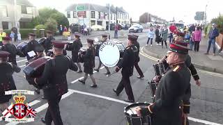 Dunloy Accordion Band  Derryloran Boyne Defenders FB Parade 2024 [upl. by Anah]