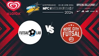 Montesilvano Futsal Cup 2024  UNDER 13 GROUP E  FUTSAL LAB IRELAND vs ROSE CITY FUTSAL [upl. by Atiuqaj]