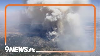 WATCH LIVE Evacuations underway for wildfire burning west of Loveland [upl. by Coughlin224]