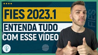 FIES 20231 TUDO que VOCÊ PRECISA SABER INSCRIÇÕES FIES [upl. by Padegs]