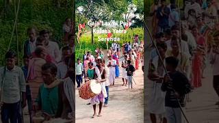 Gaja Laxmi Puja Serenda trending viralvideo shots laxmipuja MrDeliveryVlogs [upl. by Jer]