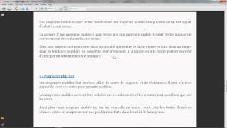 Tutoriel les moyennes mobiles [upl. by Gawain]