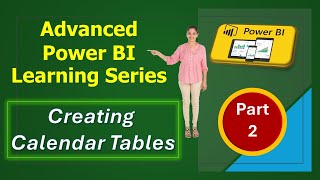 Power BI  Part 2  Creating Date Dimension Table Calendar Tables Jan to Dec or Apr to Mar [upl. by Jyoti]