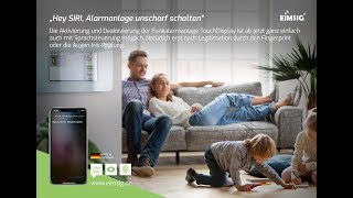 Die Alarmanlage EiMSIG® per Siri steuern [upl. by Aleydis]