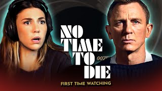 NO TIME TO DIE 2021 Movie Reaction w Coby FIRST TIME WATCHING James Bond [upl. by Rialb]