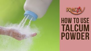 HOW You Should Use TALCUM Powder  Dr Shehla Aggarwal Dermatologist [upl. by Embry980]