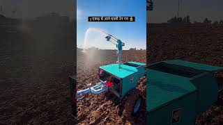 Water erigation 💦jugaad automobile farming tractor [upl. by Erina]