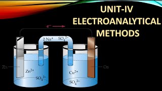 Electroanalytical methods [upl. by Pol]