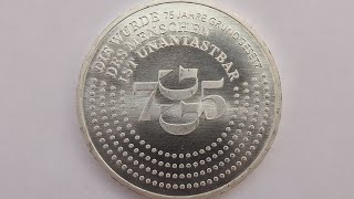 20 Euro Münze 2024  75 Jahre Grundgesetz 75 Jahre Bundesrepublik Deutschland [upl. by Einamrej773]