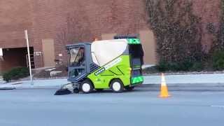 Tennants Green Machines 636 Series Air Sweeper [upl. by Elokyn966]