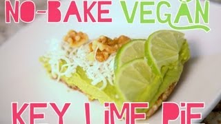 NoBake Vegan Key Lime Pie  Cheap Clean Eats [upl. by Lledra399]