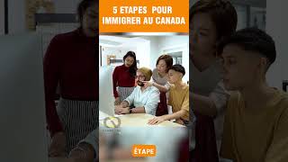 5 étapes pour immigrer au Canada [upl. by Ingamar701]