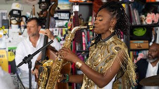 Lakecia Benjamin Tiny Desk Concert [upl. by Dlarrej]