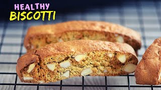 These almond BISCOTTI are my favorite AIRFRYER cookies Gluten free made with oats [upl. by Kristoffer512]