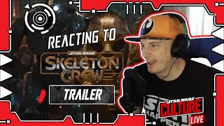 Reacting To The Star Wars Skeleton Crew Trailer [upl. by Gnahc715]