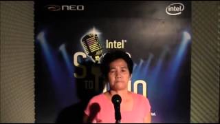 Manang quotHalik Coverquot by Aegis  Intel Sing To Win [upl. by Boccaj]