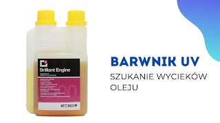 Barwnik UV do szukania wycieków oleju silnikowego oleju przekładniowego [upl. by Lorinda]