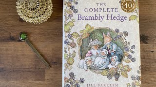 THE COMPLETE BRAMBLY HEDGE JILL BARKLEM  FLIP THROUGH [upl. by Leirud940]