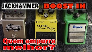 Boost In  TS9 OU SD1  Marshall Jackhammer [upl. by Benco]